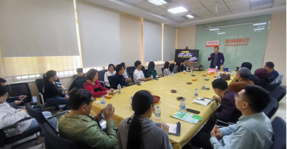 “东方智慧人脉银行公益人脉会” 在佛山市禅城区平安银行湖景支行盛大举行